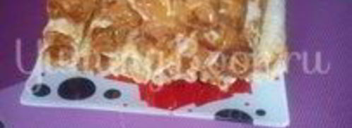 вафельные трубочки с кремом. Шаг 3