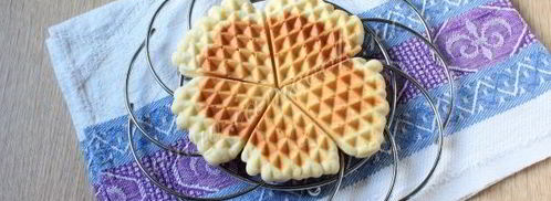 вафли песочные. Шаг 10