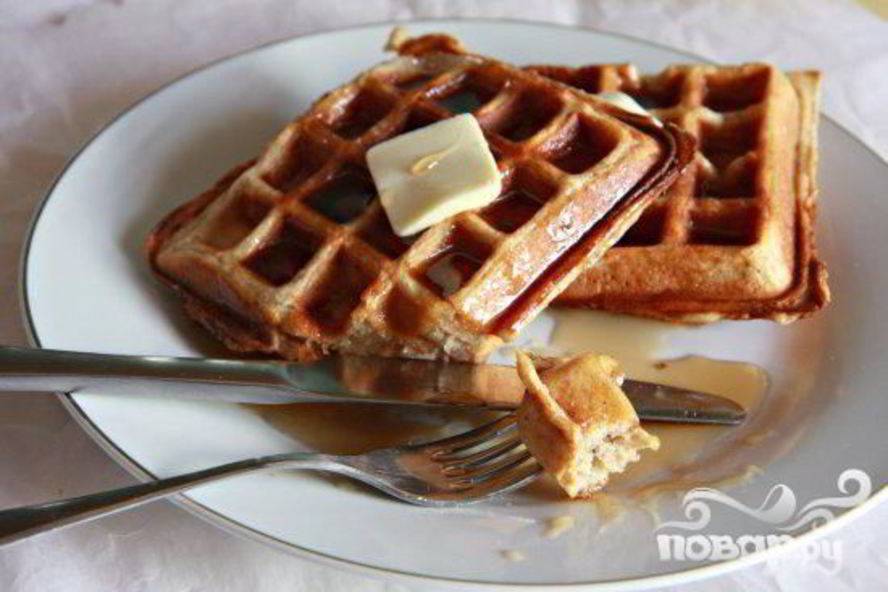 Рецепт вафель с ванилью