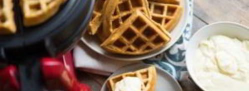 вафли в вафельнице мягкие. Шаг 11