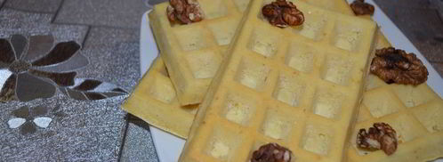 венские вафли с яблоком. Шаг 7