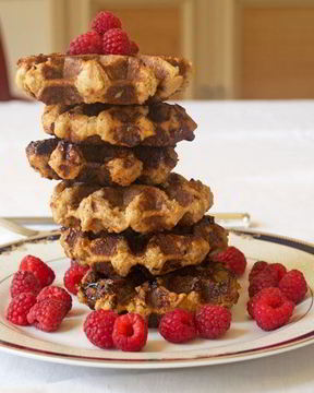 Венские вафли в вафельнице