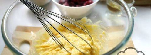 домашние профитроли с начинкой из вишен. Шаг 3