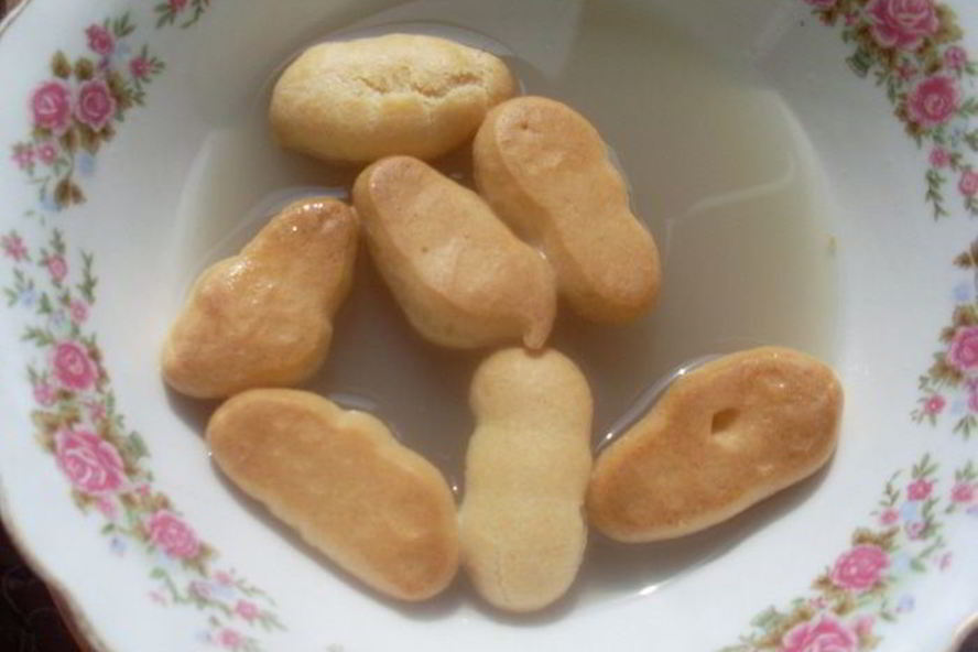 Рецепт консоме с профитролями