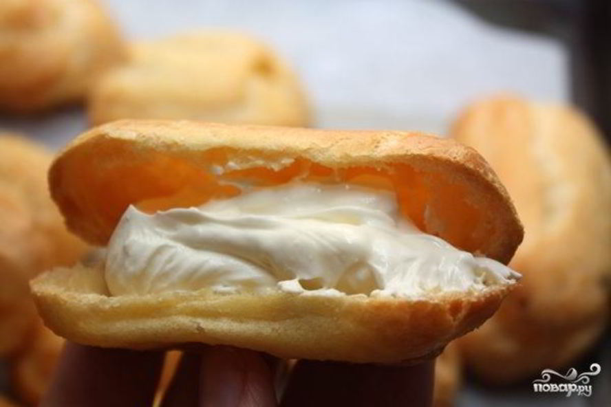 Рецепт крема для эклеров