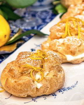Лимонные эклеры