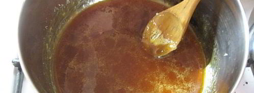 новогодние профитроли-крамбл. Шаг 15