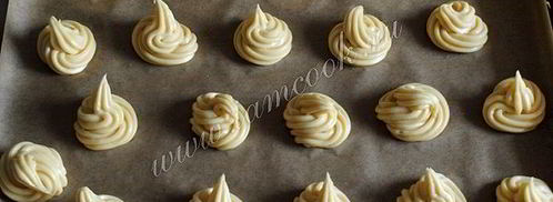 профитроли с красной икрой. Шаг 7