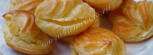 профитроли с красной икрой. Шаг 10