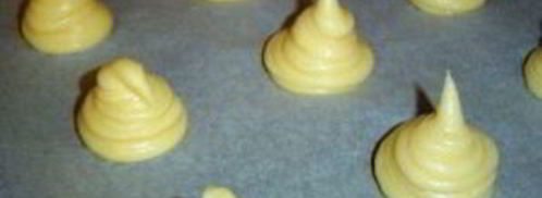 профитроли с красной рыбой. Шаг 3