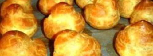 профитроли с красной рыбой. Шаг 4