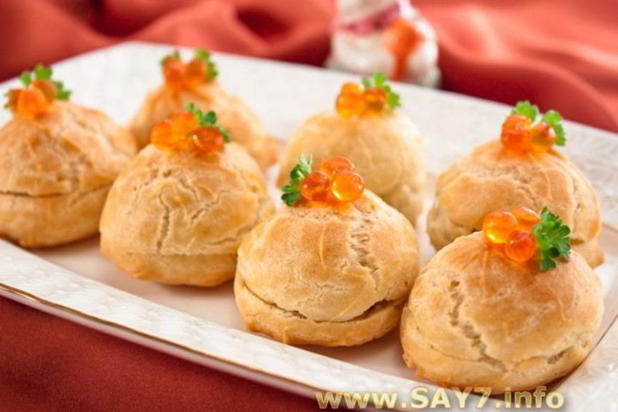 Рецепт профитролей с начинкой