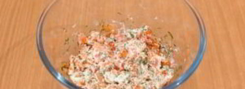 профитроли с начинкой. Шаг 17