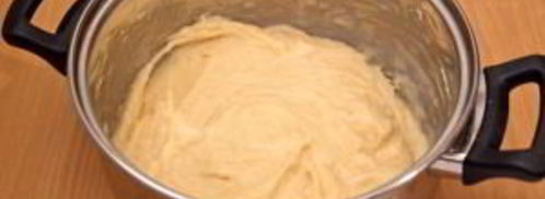 профитроли с начинкой. Шаг 4