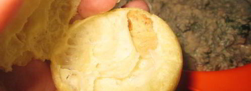 профитроли с печеночной начинкой. Шаг 9