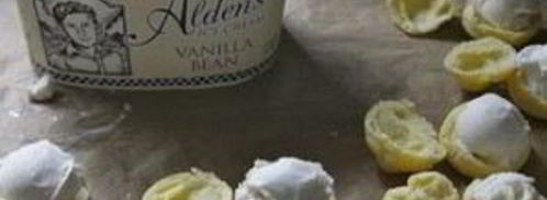 профитроли с шоколадным соусом. Шаг 8