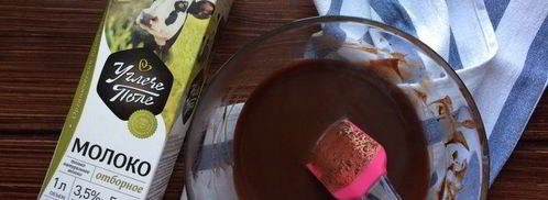 профитроли с шоколадом. Шаг 15