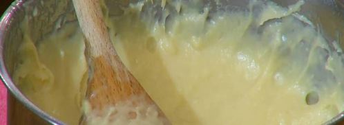 профитроли с ванильным кремом и мороженым. Шаг 6