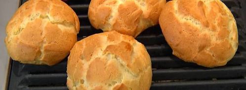 профитроли с ванильным кремом и мороженым. Шаг 8