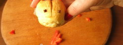 профитроли закусочные цыплята. Шаг 15