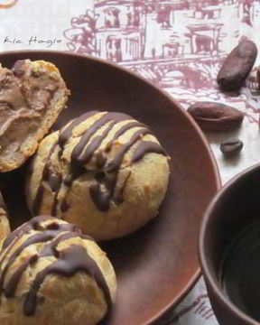 Шоколадные профитроли