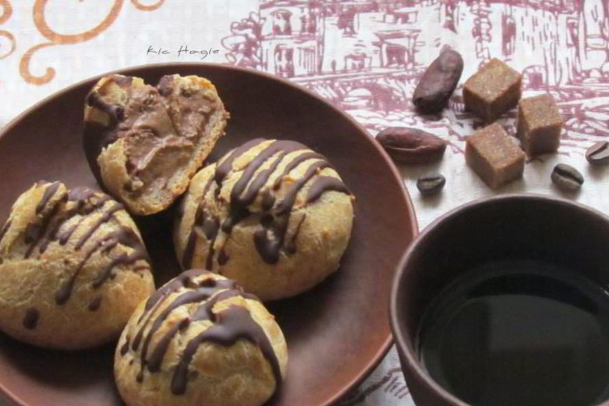 Рецепт шоколадных профитролей