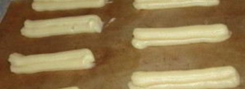 тесто на эклеры. Шаг 7