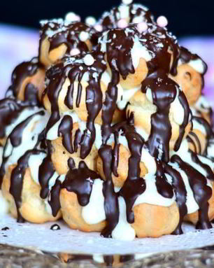 Торт из эклеров