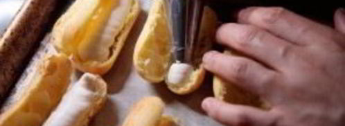 творожный крем для эклеров. Шаг 3