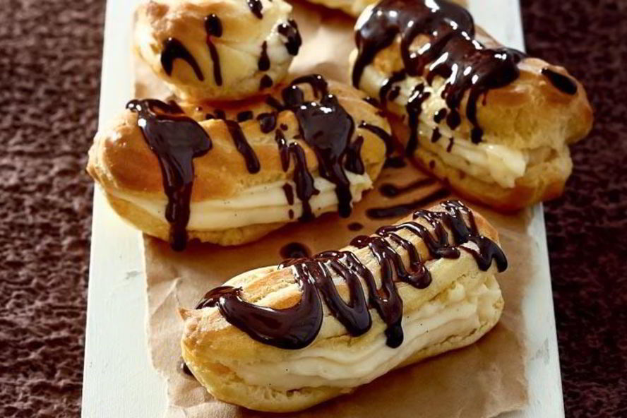 Рецепт эклеров из заварного теста