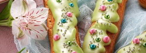 эклеры новогодние. Шаг 21