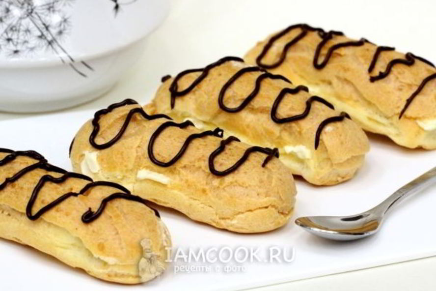 Рецепт эклеров по госту