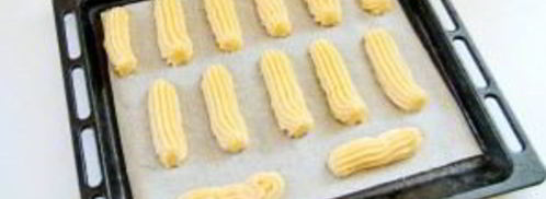 эклеры с белковым кремом. Шаг 8