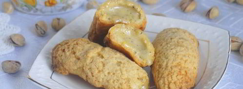 эклеры с фисташковым кремом. Шаг 12