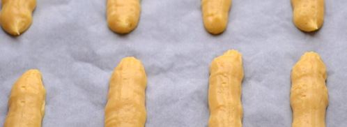 эклеры с хрустящим кракелюром. Шаг 8