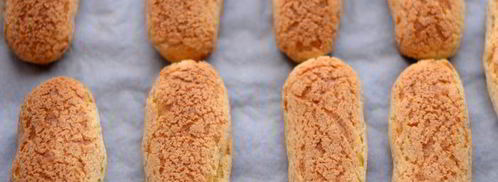 эклеры с хрустящим кракелюром. Шаг 10