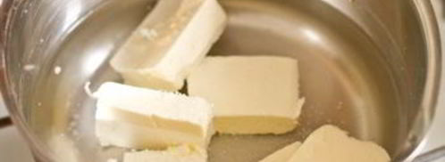 эклеры с креветочным кремом и тартаром из хурмы. Шаг 3