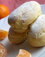 Эклеры с мандариновым кремом