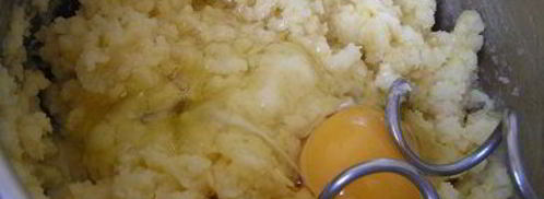 эклеры с мандариновым кремом. Шаг 4