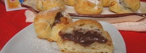 эклеры с шоколадным кремом. Шаг 13