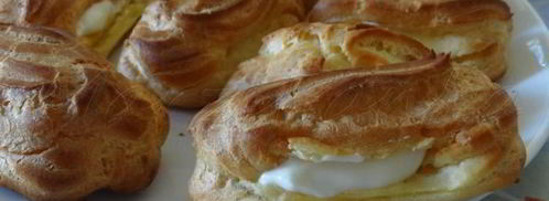 эклеры с темным шоколадом. Шаг 12