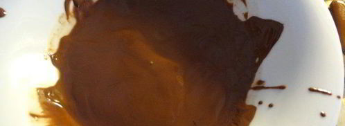 эклеры с темным шоколадом. Шаг 13