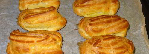 эклеры с темным шоколадом. Шаг 9