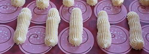 эклеры со сливками. Шаг 12