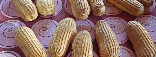 эклеры со сливками. Шаг 13