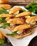 Закусочные эклеры