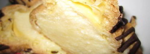 заварное пирожное с заварным кремом на белом шоколаде. Шаг 15