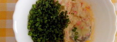 закусочные слойки с крабовым мясом, сливочным сыром и зеленью. Шаг 10