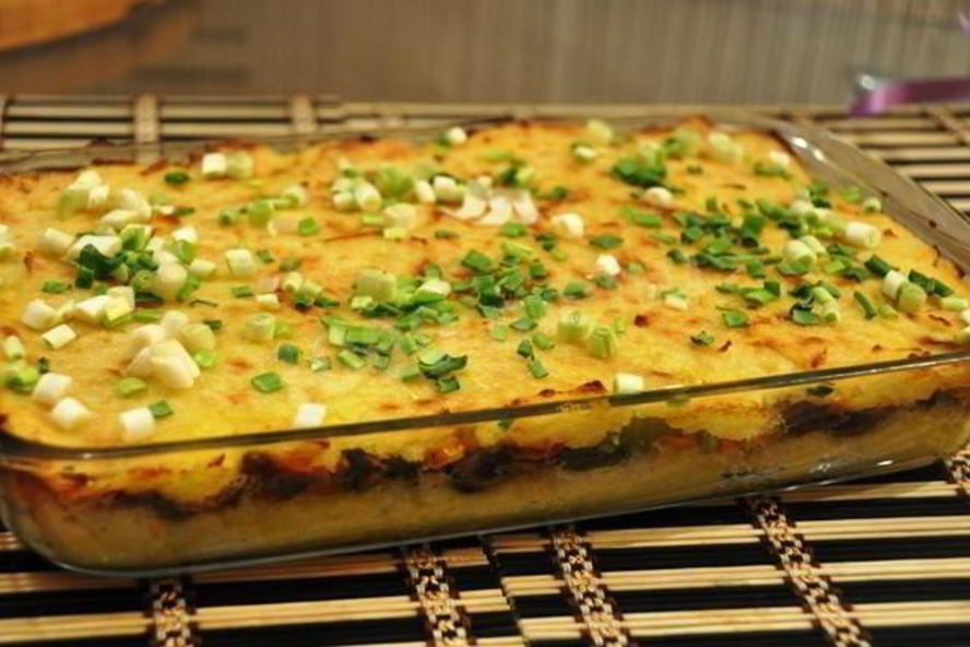 Рецепт картофельной запеканки с грибами постная