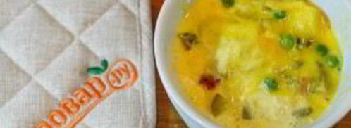 хлебная запеканка воскресный завтрак. Шаг 8